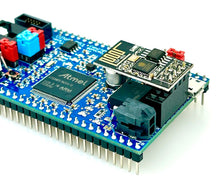 Load image into Gallery viewer, ATSAMD51N20 VINA-D51 AUX Expansion with ESP-01 WiFi Installed